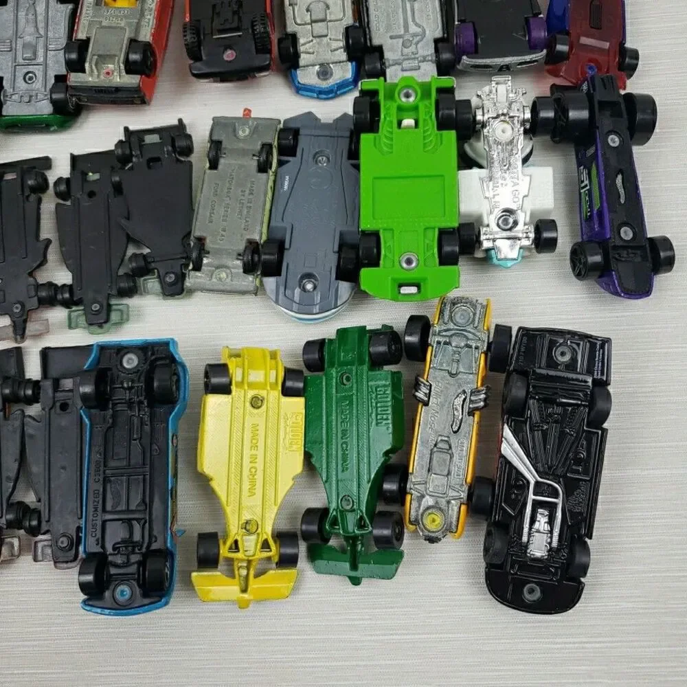 Mix Lot Die Cast 56 Cars Trucks Hot Wheels Golden Lensey Majorette Toy